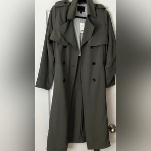 Ladies Banana Republic Maxi Trench Coat